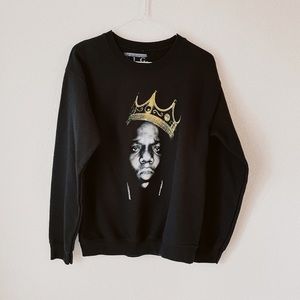Notorious BIG crew neck sweater